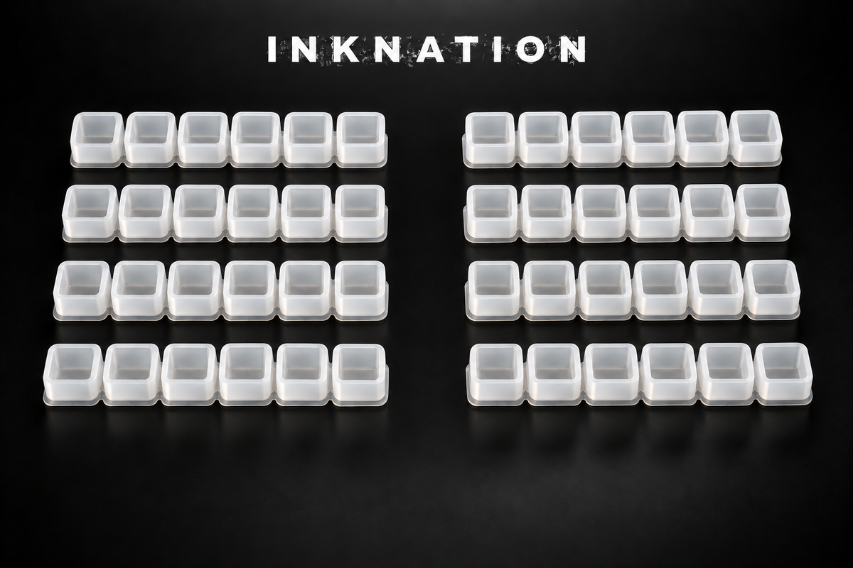 Caps per inchiostro INKNATION — 10 set da 6 × 10 (600 caps)