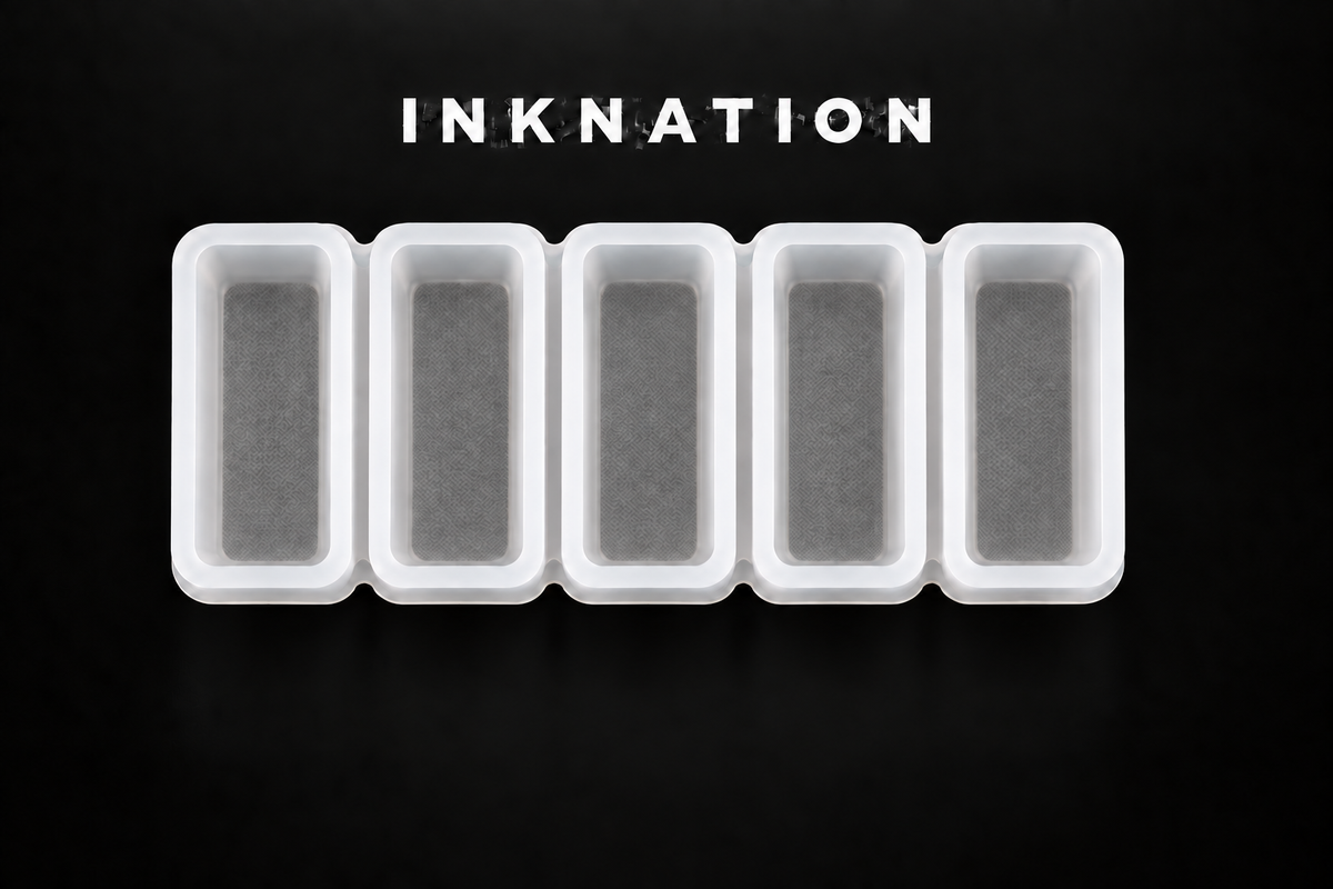 Fat caps INKNATION — formato 5 × 2 cm, scatola da 50