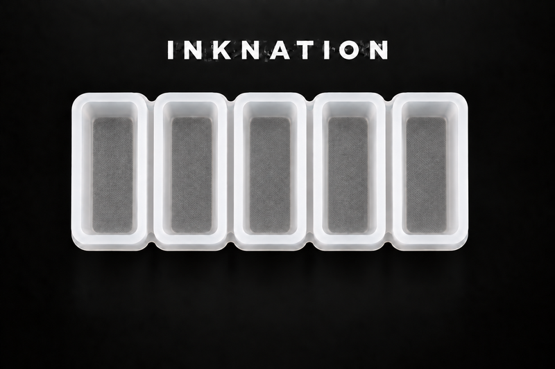 Fat caps INKNATION — format 5 × 2 cm, boîte de 50